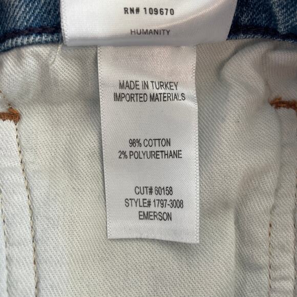 Citizens of Humanity Emerson Slim Boyfriend Jeans in Meadow Blue - Size: 29 - Picture 10 of 10